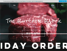 Tablet Screenshot of butcherblockonline.com